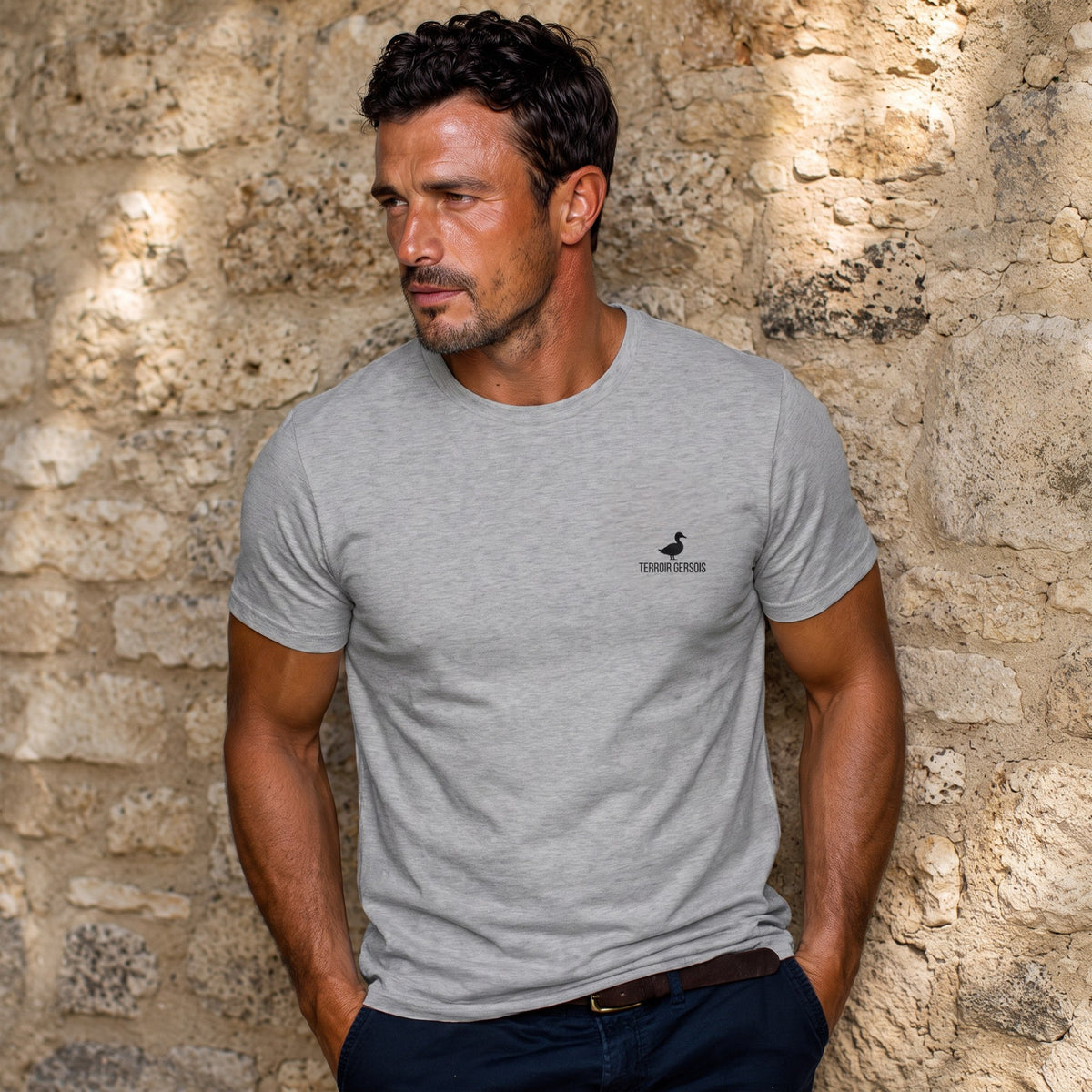 T-shirt Brodé Terroir Gersois